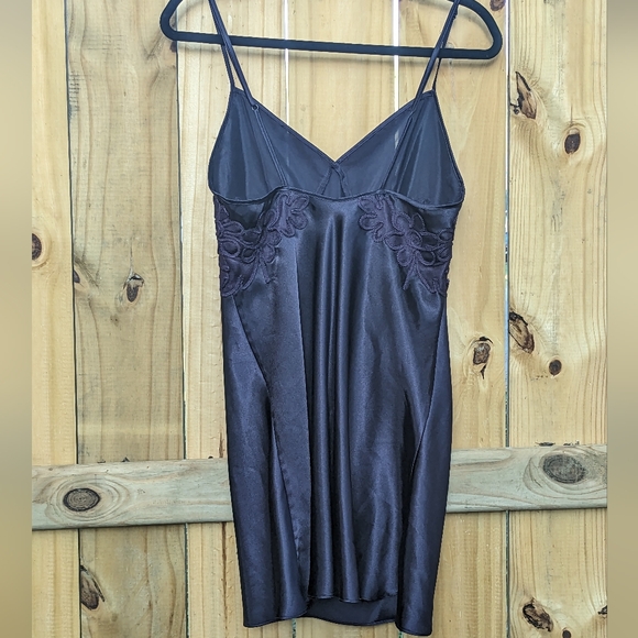 Marilyn Monroe by Warner's Purple Lingerie Slip Dress - Picture 3 of 6